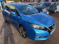 Used Nissan Leaf Tekna 160 kW (218 HP) 2021 Blue Hatchback