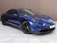 Used Porsche Taycan Performance Package 350 kW (476 HP) 2021 Blue Sedan
