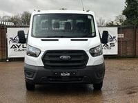 Used Ford Transit S 130 HP (95 kW) 2021 White Cabriolet
