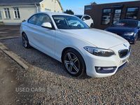 Used BMW 218 Sport Line 2016 White Coupe