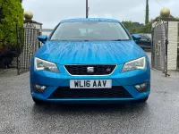 Used Seat Leon FR 150 HP (110 kW) 2016 Blue Hatchback