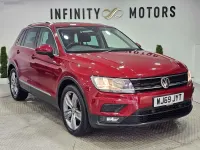 Usado VW Tiguan Match 150 CV (110 kW) 2019 Rojo SUV
