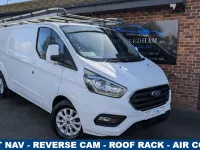 Used Ford Transit Custom Limited 130 HP (95 kW) 2022 White Van