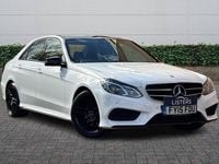 Used Mercedes E220 Premium 2015 White Sedan