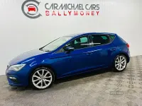 Used Seat Leon FR 184 HP (135 kW) 2017 Blue Hatchback
