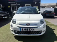 Used Fiat 500 Lounge 69 HP (50 kW) 2015 White Hatchback