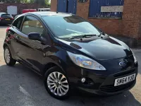 Used Ford Ka Zetec 69 HP (50 kW) 2015 Black Hatchback