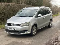 Usado VW Sharan 150 HP (110 kW) 2013 Prateado Monovolume