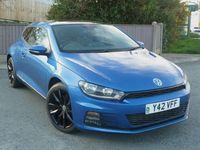 Used VW Scirocco GT 180 HP (132 kW) 2015 Blue Coupe