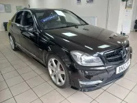 Używany Mercedes C220 2012 Czarny Sedan/Limuzyna