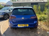 Used VW Golf VII R 2014 Blue Hatchback
