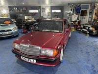 Used Mercedes 190 1990 Red Sedan