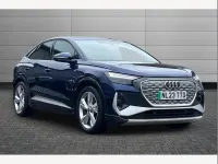 Used Audi Q4 e-tron S-Line 150 kW (204 HP) 2023 Blue SUV