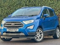 Used Ford Ecosport Titanium 101 HP (74 kW) 2018 Blue SUV