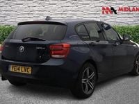 Used BMW 120 Sport Line 2014 Blue Hatchback