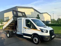 Used Ford Transit 130 HP (95 kW) 2021 White Cabriolet