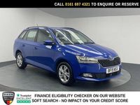 Used Skoda Fabia SE 75 HP (55 kW) 2019 Blue Estate