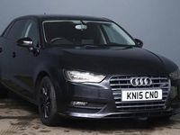 Used Audi A3 2015 Black Hatchback