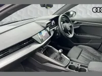 Used Audi A3 S-Line 110 HP (80 kW) 2023 Black Sedan