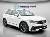 Used VW Tiguan R-line 150 HP (110 kW) 2022 White SUV