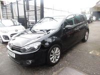 Used VW Golf VII Match 122 HP (89 kW) 2012 Black Hatchback