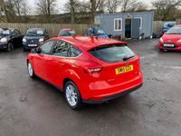 Used Ford Focus Zetec 2015 Red Hatchback