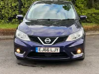 Used Nissan Pulsar Tekna 115 HP (84 kW) 2016 Blue Hatchback