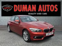 Used BMW 118 Sport Line 136 HP (100 kW) 2017 Orange Hatchback