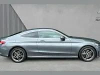 Used Mercedes C300 AMG line 254 HP (186 kW) 2022 Grey Coupe