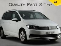 Used VW Touran Family 150 HP (110 kW) 2021 White MPV