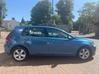 Used VW Golf VII Match 147 HP (108 kW) 2015 Blue Hatchback