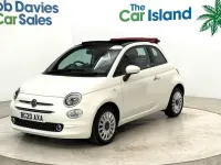 Used Fiat 500C Lounge 70 HP (51 kW) 2020 White Cabriolet
