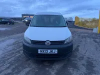 Used VW Caddy 75 HP (55 kW) 2013 White MPV