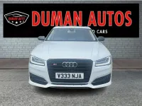 Used Audi S8 plus Advanced 605 HP (444 kW) 2017 White Sedan