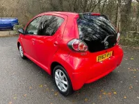 Used Toyota Aygo 68 HP (50 kW) 2013 Red Hatchback