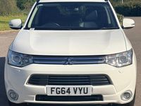 Used Mitsubishi Outlander P-HEV 2015 White Estate
