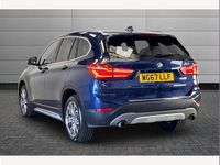 Begagnad BMW X1 xLine 192 HK (141 kW) 2017 Blå SUV