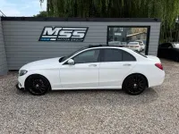 Used Mercedes C220 AMG line 2016 White Sedan