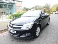 Used Opel Astra drive 2008 Black Cabriolet