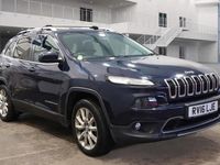 Used Jeep Cherokee Limited 200 HP (147 kW) 2016 Blue SUV