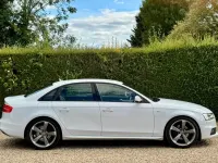 Used Audi A4 Black Edition 2014 White Sedan