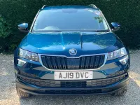 Used Skoda Karoq SE 115 HP (84 kW) 2019 Blue SUV