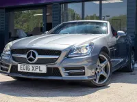 Used Mercedes SLK250 AMG 204 HP (150 kW) 2016 Grey Cabriolet