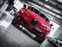 Used Alfa Romeo Stelvio 210 HP (154 kW) 2017 Red SUV