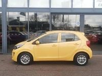 Used Kia Picanto 2023 Yellow Hatchback