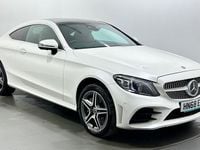 Used Mercedes C300 AMG Line Premium Plus 245 HP (180 kW) 2018 White Coupe