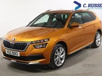 Used Skoda Kamiq SE L Executive 108 HP (79 kW) 2023 Orange SUV
