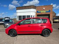 Used Nissan Note Visia 90 HP (66 kW) 2010 Red Hatchback