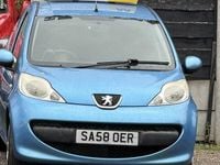Used Peugeot 107 2008 Blue Hatchback