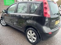 Used Nissan Note Acenta 88 HP (64 kW) 2008 Black Hatchback